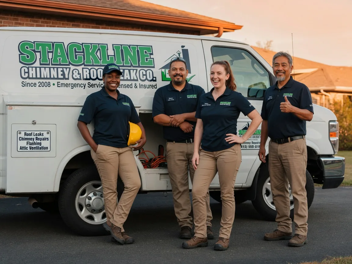 Chimney flashing repair company in Scandia, MN